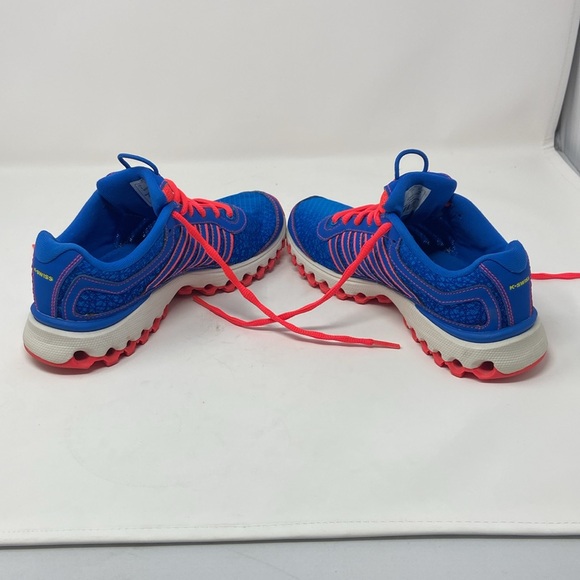 K SWISS AoSTA II WOMANS SIZE 7 E14-097 RUNNING SHOE BLUE/PINK MESH LIGHTWEIGHT - Picture 10 of 16